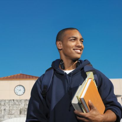 cj_student - Criminal Justice Programs College Student Carrying Books