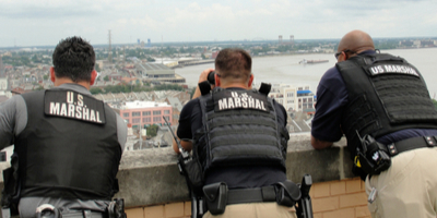 U.S. marshal on duty